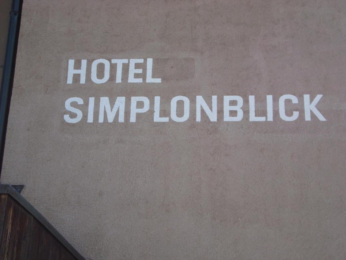 Hotel Simplon-Blick מראה חיצוני תמונה